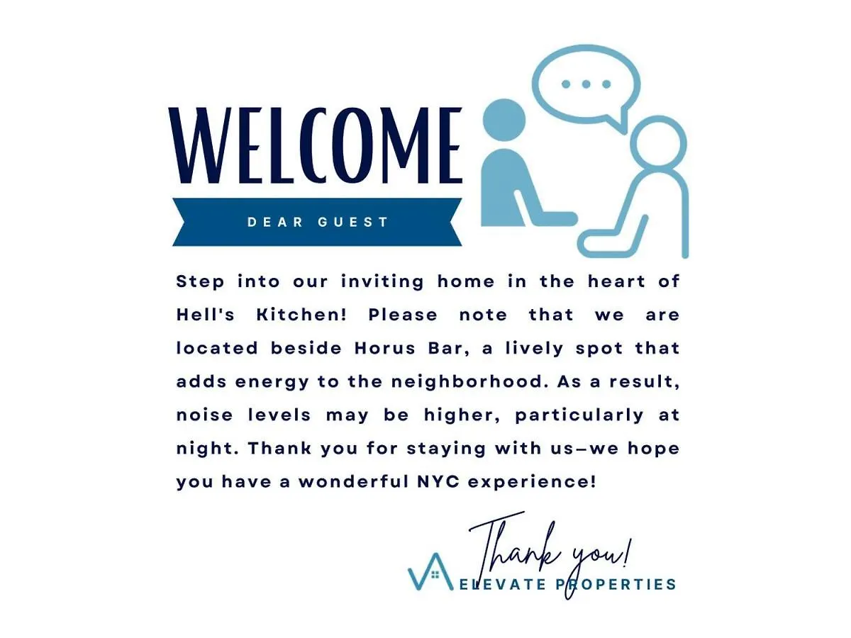 Elevate Apartment At Times Square - Cozy Studio In Times Square And Nearby Restaurants Нью-Йорк